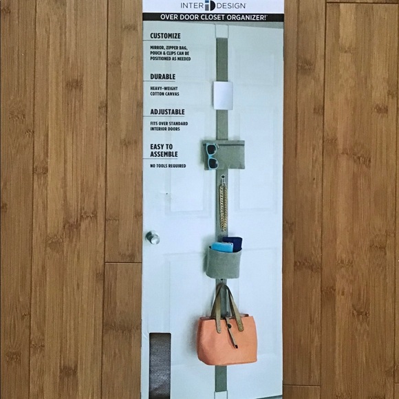 NEW Over Door Adjustable Closet Storage Organizer| Bathroom Closet - Picture 2 of 16